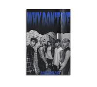 Why Don’t We Feel The Rush Print Album Cover Signed Limited , Music Album Cover ,Pop Hip Hop Rap Singer Star Music Poster Aesthetic Canvas Wall Art for Girl And Boy Teens Dorm Decor 12x18inch(30x45cm)