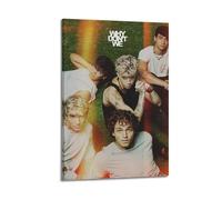 Why Don’t We Print Album Cover Signed Limited , Music Album Cover ,Pop Hip Hop Rap Singer Star Music Poster Aesthetic Canvas Wall Art for Girl And Boy Teens Dorm Decor 12x18inch(30x45cm) Frame-style
