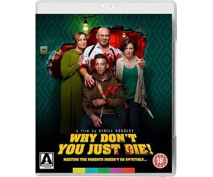Why Don’t You Just Die! (Uncut) [Blu-ray] (2018) | Imported from UK | Region B Locked | 95 min | Arrow | Comedy Foreign Thriller Russian | Director: Kirill Sokolov | Starring: Vitaliy Khaev