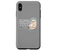 Why Don't Oysters Give to Charity Selfish Shellfish Dad Joke Case for iPhone XS Max