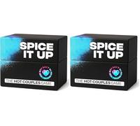 Why Don't We SPICE IT UP - 150 Novelty Cards Couples Games with 3 Levels - Mr and Mrs Game - Conversation Cards for Adult - Sets & Games - Date Night ideas for couples (Pack of 2)