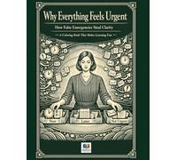 Why Everything Feels Urgent: How False Emergencies Steal Clarity: A Psychological Coloring Book That Makes Learning Fun