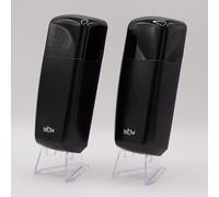 WHY EVO /WHY PRO WHY-PH1 Pair of Universal Infrared Photocells Black Wireless 180° for Gate and Garage Door - PRO Range - IP54 - Battery Powered or 12-24 V + 1 Goodies DOMOBIP
