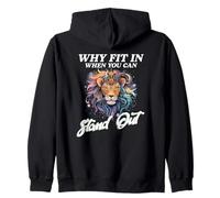 WHY FIT IN WHEN YOU CAN STAND OUT Zip Hoodie