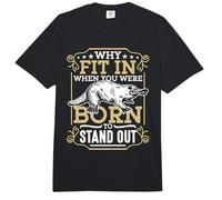 Why Fit in When You were Born Australian Wildlife Platypus Comfort Colors Adult Heavyweight T-Shirt