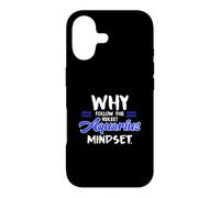 WHY FOLLOW THE RULES? AQUARIUS MINDSET. Case for iPhone 17