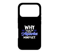 WHY FOLLOW THE RULES? AQUARIUS MINDSET. Case for iPhone 17 Pro