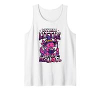 Why Hex a Little When You Can Hexalotl Funny Axolotl Witch Tank Top