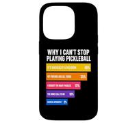 Why I Can't Stop Playing Pickleball Reasons Case for iPhone 14 Pro