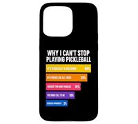 Why I Can't Stop Playing Pickleball Reasons Case for iPhone 15 Pro Max
