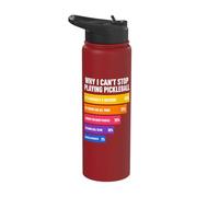 Why I Can't Stop Playing Pickleball Reasons Stainless Steel Insulated Water Bottle