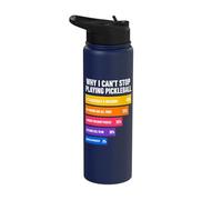 Why I Can't Stop Playing Pickleball Reasons Stainless Steel Insulated Water Bottle