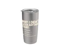Why I Didn't Catch Anything Fish Union Funny Stainless Steel Insulated Tumbler