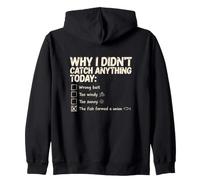 Why I Didn't Catch Anything Fish Union Funny Zip Hoodie