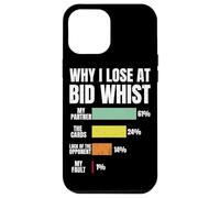 Why i lose at Bid whist card game Case for iPhone 12 Pro Max