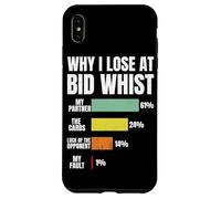 Why i lose at Bid whist card game Case for iPhone XS Max