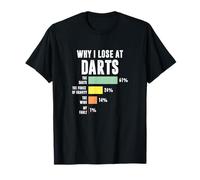Why I Lose At Darts, Funny Darts Player T-Shirt