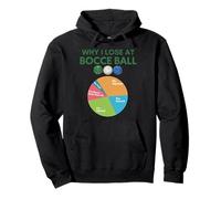 Why I Lose Italian Bocce Player Boccia Italy Boules Bocce Pullover Hoodie
