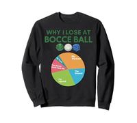 Why I Lose Italian Bocce Player Boccia Italy Boules Bocce Sweatshirt
