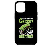 Why I love Gecko uhh why do you breathe Case for iPhone 12/12 Pro