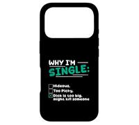 Why Im Single Hideous Too Picky Dick Is Too Big-Kill Someone Case for iPhone 17 Pro