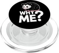 Why Me Cute Sad Possum Life Sucks For Unlucky Days PopSockets PopGrip for MagSafe