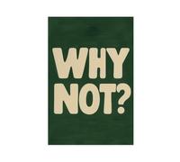 Why Not Poster Canvas Poster Bedroom Decor Landscape Office Room Decor Gift 08x12inch(20x30cm)