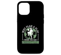 Why Plan A Play When You Can Freestyle Funny Futsal Players Case for iPhone 12/12 Pro