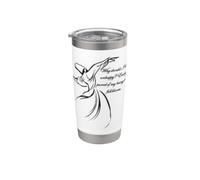 Why Should I Be Unhappy Dervish Quote Stainless Steel Insulated Tumbler
