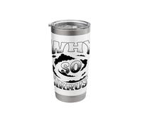 Why So Cirrus Weather Forecaster Meteorologist Stainless Steel Insulated Tumbler