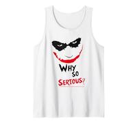 Why So Serious Joker Dark Knight Smile Chaos Tank Top