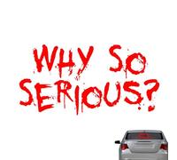 Why stickers so, funny why so deep, sunscreen, waterproof, teckers anti -individuality - Motorcycle Car Van Laptop Wall Decor