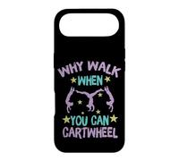 Why Walk When You Can Cartwheel Gymnastics Gymnast Girl Boy Case for iPhone Air