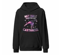 Why Walk When You Can Cartwheel Kids Gymnastics Hoodie Funny 3B78