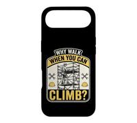 Why Walk When You Can Climb Scaffolder Worker Case for iPhone Air