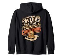 Why Was Pavlovs Hair So Soft Classical Conditioning Zip Hoodie