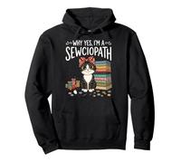 Why Yes I'm A Sewciopath Pullover Hoodie