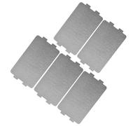 Whychstore 5 Pcs Microwave Mica Sheet, 11.6x6.5cm Waveguide Cover Plate, Heat Resistant Insulator for Oven Repair