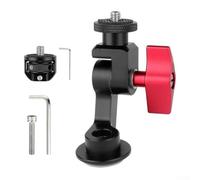 Whychstore Bike Action Camera Holder For Insta360, Bike Stem Top Cap Mount, M6*P1*L40mm Headset Cap Screw, For Bicycle/Motorcycle (B adapter kit)
