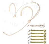 Whychstore Compact Headset Mic with Exceptional Performance Ideal for Public Speaking Events (B(C)
