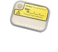 Whychstore Descaling Cartridge for SC 1 Upright Steam Cleaner, 75 x 55 x 45 mm Plastic Replacement Filter, Transparent & White Single-Pack