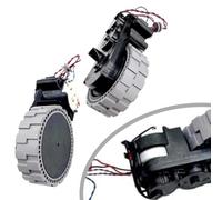 Whychstore Ecovacs Deebot Replacement Wheel Set for T10, T20, X1, X2 & Omni TURBO Robot Vacuum Cleaners, Left + Right Pair, Durable Plastic