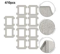 Whychstore ECOVACS Deebot W2S Replacement Mopping Pads, 10-Pack Absorbent Microfiber Cleaning Pads for Hard Floors and Windows, Washable at 40°C