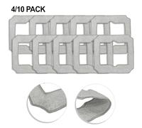 Whychstore ECOVACS WINBOT MINI Replacement Mopping Pads, Washable Microfiber Cleaning Cloths for Windows and Frames, 4-Pack or 10-Pack
