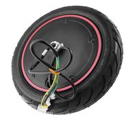 Whychstore Electric Scootermotor Replacement, 36V 350W Scooter Wheel for Xiaomi 4 Pro, Aluminum Alloy, Rubbermotorized Wheel with Anti-Skid Tire
