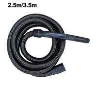 Whychstore Extra Long Vacuum Hose for Karcher NT20/WD1-WD6/MV2-MV6, 3.5m Black Swivel-Cuff Design for Stairs & Furniture Cleaning, Compatible with A2003/A2004 & 2.863-305.0