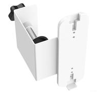 Whychstore For Blink Doorbell Mount, Full-Metal Anti-Theft Doorbell Camera Mount, No-Drill Motion Sensor Bracket, Video Doorbell Holder For Home/Apartment/Dorm(White)
