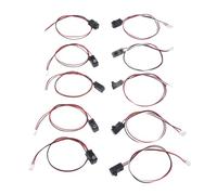 Whychstore IR Break Beam Sensor Module, 5V DC Photoelectric Switch with 2ms Response for Arduino Robotics, 5-Pack 5mm LED Counter Kit