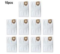 Whychstore Karcher CV30/CV38-2 Replacement Vacuum Cleaner Bags, 10-Pack Non-Woven Filter Bags for Effective Dust & Debris Capture, Sturdy Construction for Long-Lasting Use