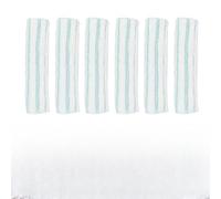 Whychstore Leifheit Window Washer M Replacement Cover, 27.5 x 6.8 cm Turquoise Microfiber Pad with Special Bristles for Frames and Corners, Washable at 40°C